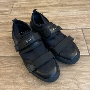 Nº21 Black Sneaker Shoes Size 40 / 9 Made In Italy